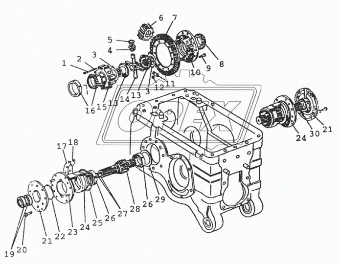 70-2407060-01 Стакан L=270 правый /короткий/ МТЗ РУП
